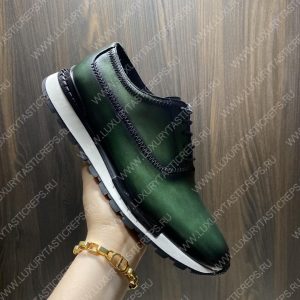 BERLUTI SNEAKERS GREEN S7000 - Image 6
