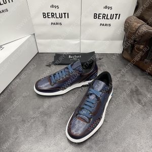 BERLUTI PLAYOFF SNEAKER PALE BLUE S5796-V1 - Image 3