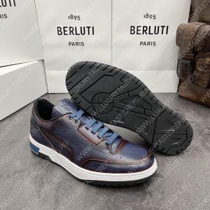 BERLUTI PLAYOFF SNEAKER PALE BLUE S5796-V1 - Image 8