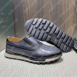 BERLUTI SNEAKERS GREY S3870 - Image 5