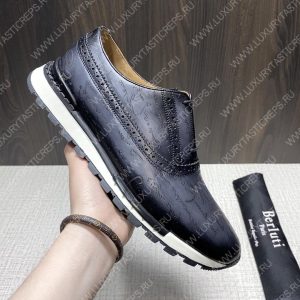 BERLUTI SNEAKERS GREY S3870 - Image 6