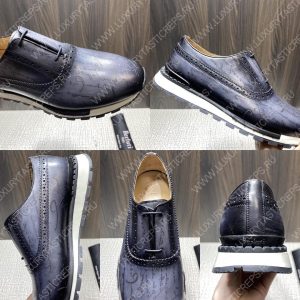 BERLUTI SNEAKERS GREY S3870 - Image 9