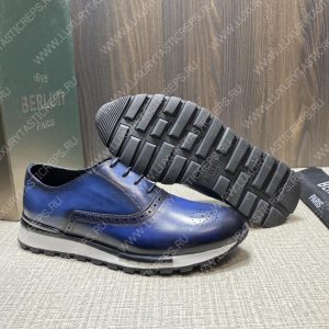 BERLUTI SNEAKERS BLUE S3830 - Image 5