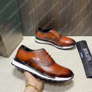 BERLUTI SNEAKERS BROWN S3830 - Image 3