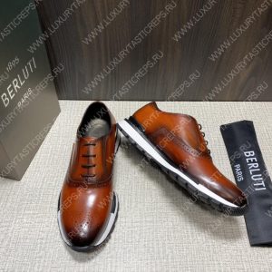 BERLUTI SNEAKERS BROWN S3830 - Image 4