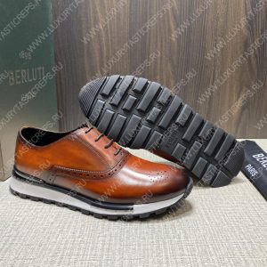 BERLUTI SNEAKERS BROWN S3830 - Image 5