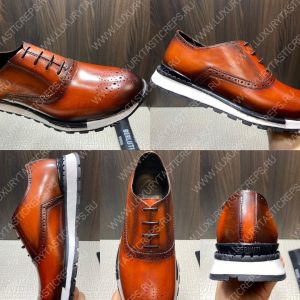 BERLUTI SNEAKERS BROWN S3830 - Image 9