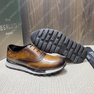 BERLUTI SNEAKERS BROWN S7089 - Image 3