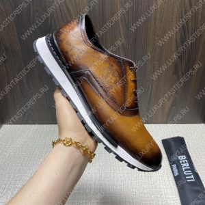 BERLUTI SNEAKERS BROWN S7089 - Image 4