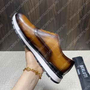 BERLUTI SNEAKERS BROWN S7089 - Image 6