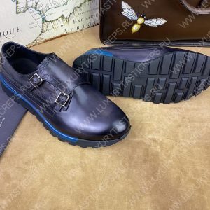 BERLUTI SNEAKERS BLUE S5890 - Image 4