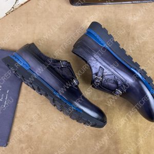 BERLUTI SNEAKERS BLUE S5890 - Image 9