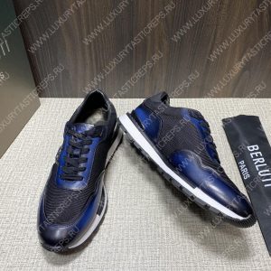 BERLUTI SNEAKERS BLUE S5799 - Image 4