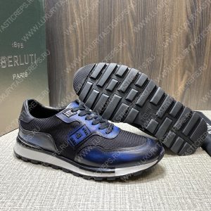 BERLUTI SNEAKERS BLUE S5799 - Image 5