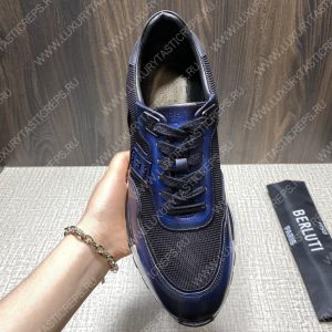 BERLUTI SNEAKERS BLUE S5799 - Image 7