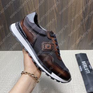 BERLUTI SNEAKERS BROWN S5799 - Image 5