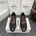BERLUTI SNEAKERS BROWN S5779