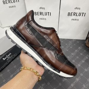 BERLUTI SNEAKERS BROWN S5779 - Image 4