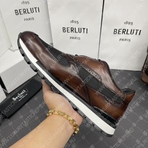 BERLUTI SNEAKERS BROWN S5779 - Image 6