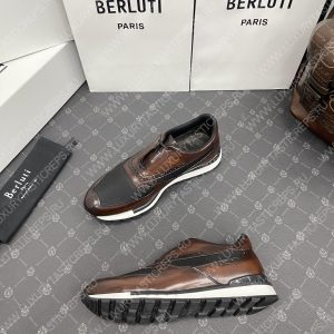 BERLUTI SNEAKERS BROWN S5779 - Image 7