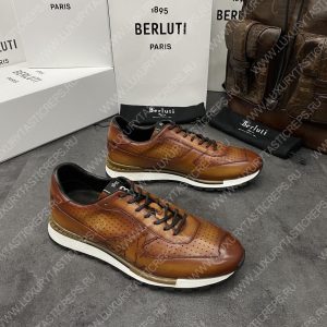 BERLUTI FAST TRACK SNEAKER INTENSE COCOA S5425-V2 - Image 3