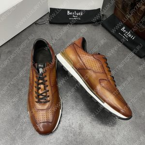 BERLUTI FAST TRACK SNEAKER INTENSE COCOA S5425-V2 - Image 4