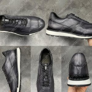 BERLUTI FAST TRACK SNEAKER BLACK S5425-V2 - Image 9