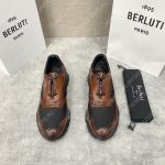 BERLUTI FAST TRACK SNEAKER INTENSE COCOA S5779-BY