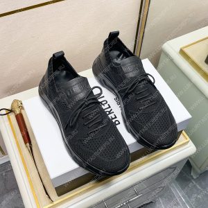 BERLUTI SHADOW KNIT SNEAKERS BLACK S4918 - Image 6