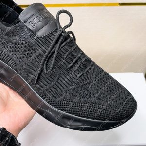 BERLUTI SHADOW KNIT SNEAKERS BLACK S4918 - Image 7