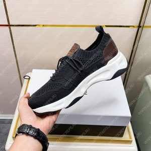 BERLUTI SHADOW KNIT SNEAKERS BLACK S4918 - Image 5
