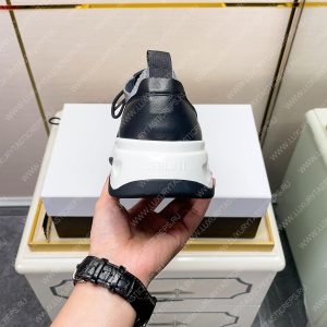 BERLUTI SHADOW KNIT SNEAKERS GREY S4918 - Image 8