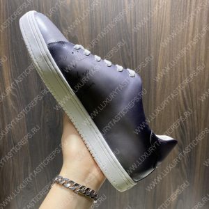 BERLUTI PLAYTIME SCRITTO SNEAKER LIGHT ALUMINUM S5330-V2 - Image 7