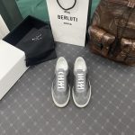 BERLUTI PLAYTIME SCRITTO SNEAKER DARK GREY S5830-BA8