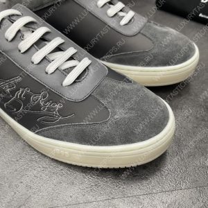 BERLUTI PLAYTIME SCRITTO SNEAKER DARK GREY S5830-BA8 - Image 7