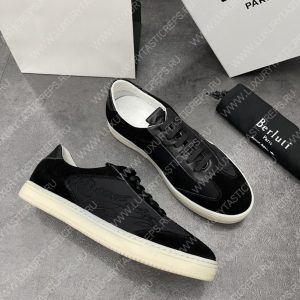 BERLUTI PLAYTIME SCRITTO SNEAKER BLACK S5830-BA8 - Image 6