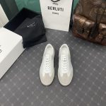 BERLUTI PLAYTIME SCRITTO SNEAKER WHITE S5830-BA8