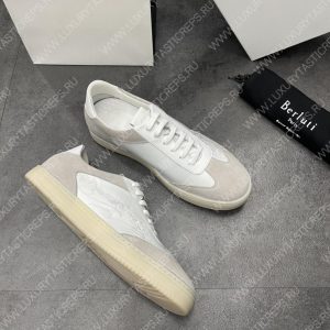 BERLUTI PLAYTIME SCRITTO SNEAKER WHITE S5830-BA8 - Image 5