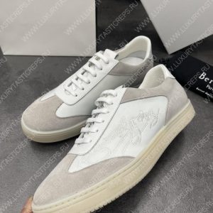 BERLUTI PLAYTIME SCRITTO SNEAKER WHITE S5830-BA8 - Image 6