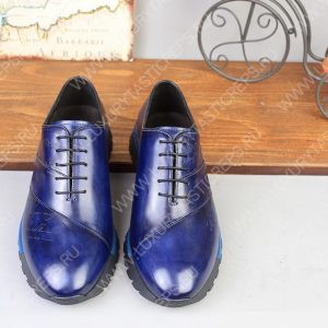 BERLUTI FAST TRACK SNEAKER BLUE S6009-V2 - Image 7