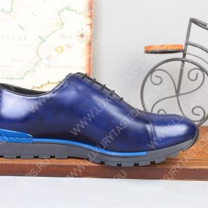 BERLUTI FAST TRACK SNEAKER BLUE S6009-V2 - Image 9
