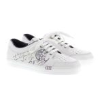 BERLUTI PLAYTIME SCRITTO SNEAKER WHITE S5304-V31