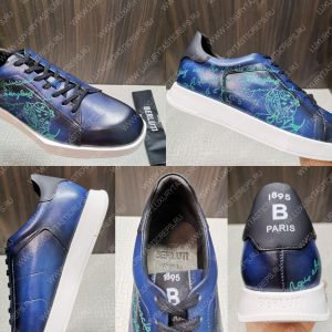 BERLUTI PLAYTIME PATCHWORK SNEAKER DARK AVEIRO S6062-V2 - Image 8