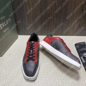 BERLUTI PLAYTIME SNEAKER BLACK AND RED S6163-V31 - Image 4