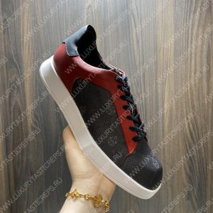 BERLUTI PLAYTIME SNEAKER BLACK AND RED S6163-V31 - Image 6