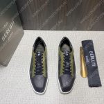 BERLUTI PLAYTIME SNEAKER BLACK AND KHAKI S6163-V31