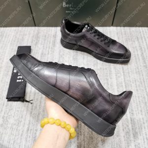 BERLUTI PLAYTIME SNEAKER BLACK GREY S5253-V1 - Image 4