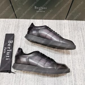 BERLUTI PLAYTIME SNEAKER BLACK GREY S5253-V1 - Image 6