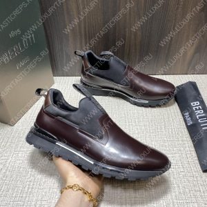 BERLUTI FAST TRACK SNEAKER BURGUNDY S4970-GC - Image 3