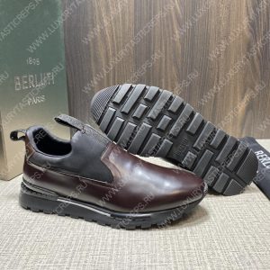 BERLUTI FAST TRACK SNEAKER BURGUNDY S4970-GC - Image 5